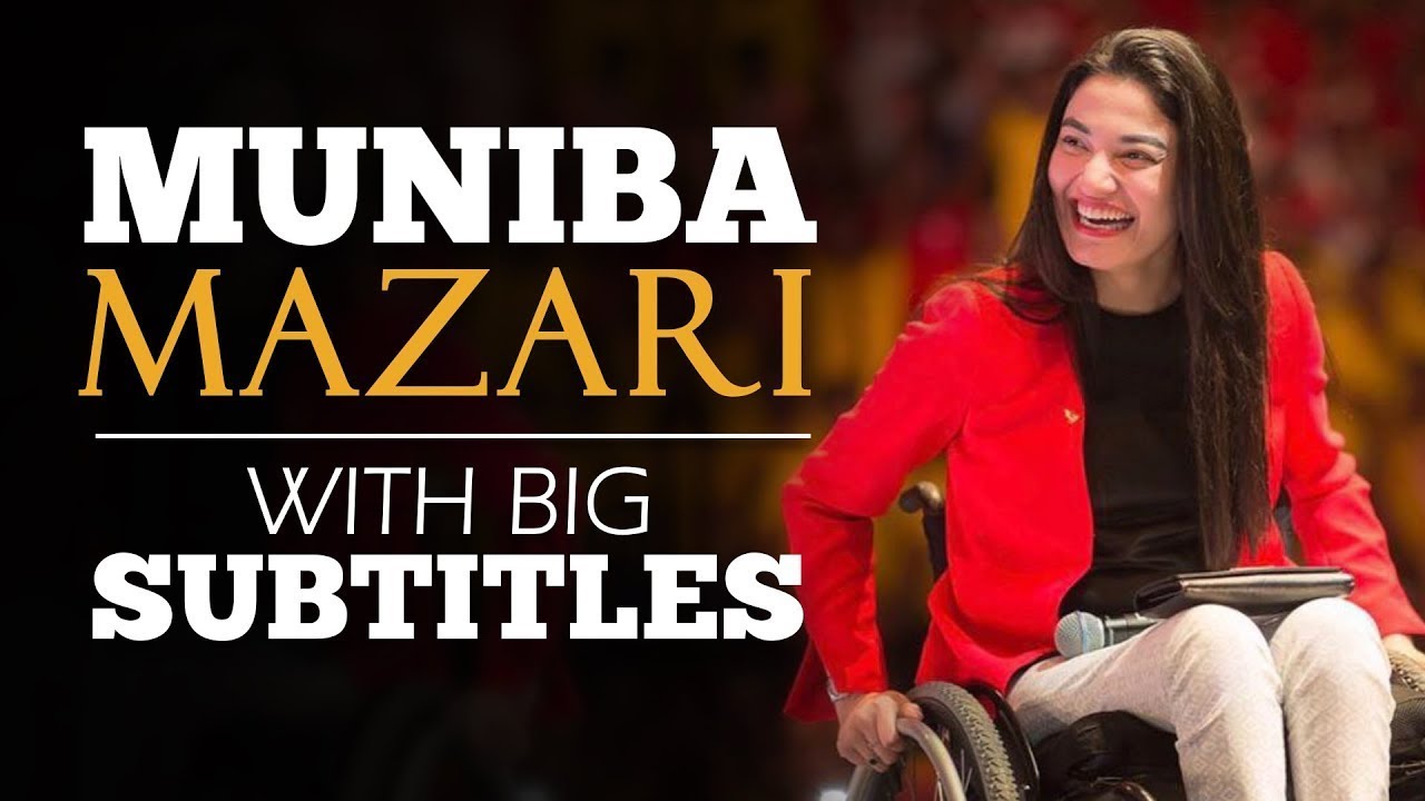 Inspiring English Speech by Muniba Mazari: Embrace Your Imperfections ✨
