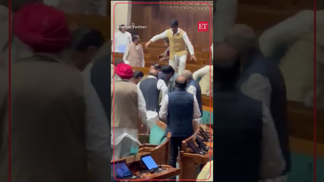 Security Breach at Parliament: Visitors Jump from Gallery & Burst Canisters 🚨