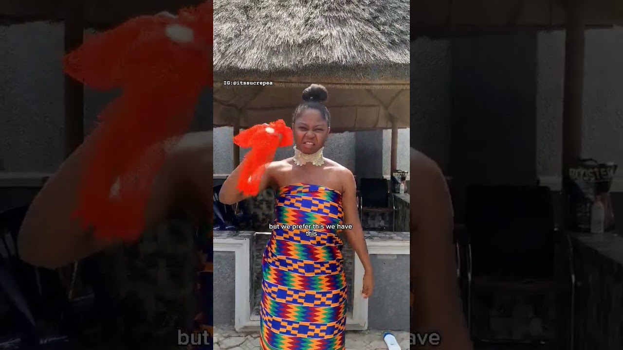 It's about Culture and an  eco-friendly lifestyle, not poverty 🥰 #africa #charityekezie