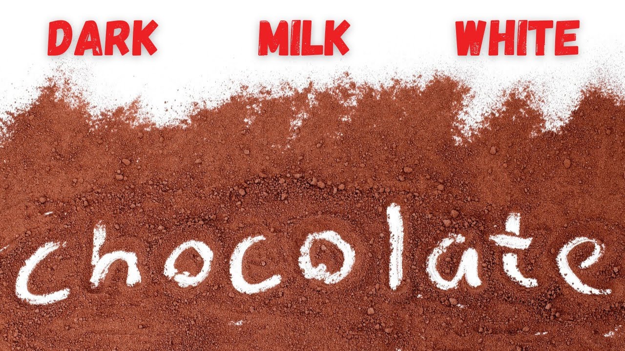 Dark, Milk, & White Chocolate: What's the Key Difference? 🍫