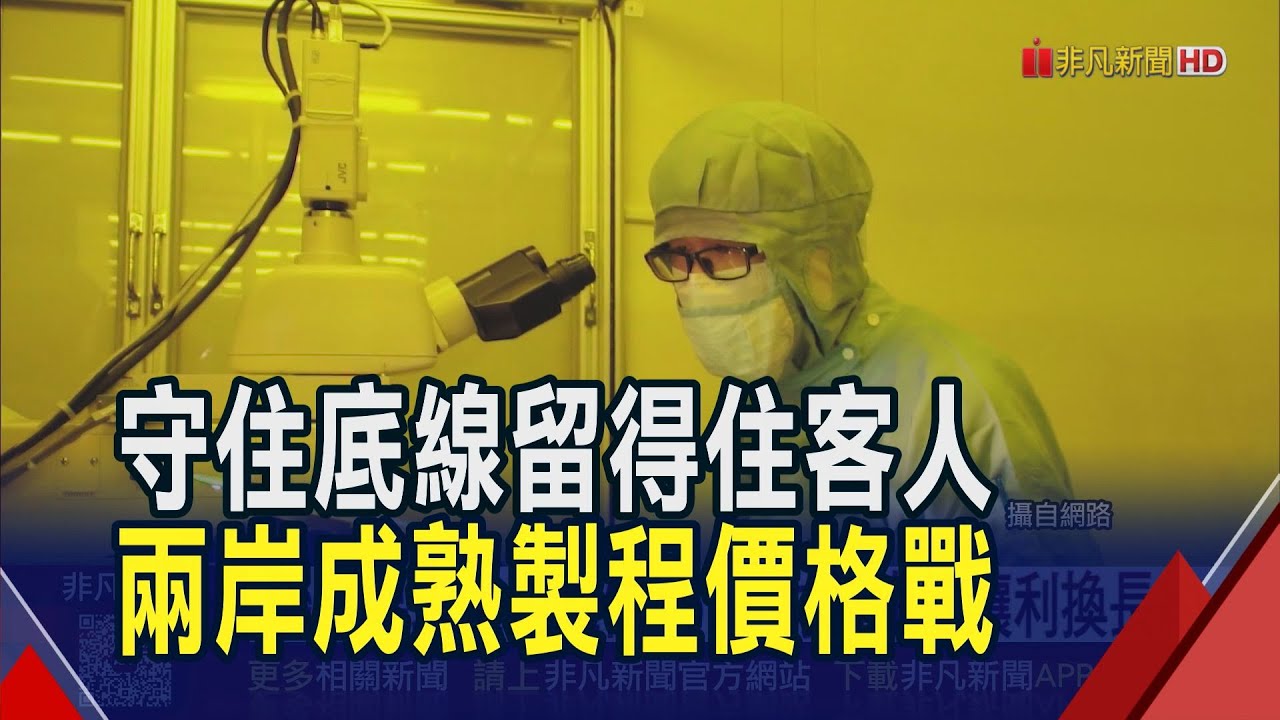 中國成熟製程廠搶單壓力大，聯電要求上游降價15%💡