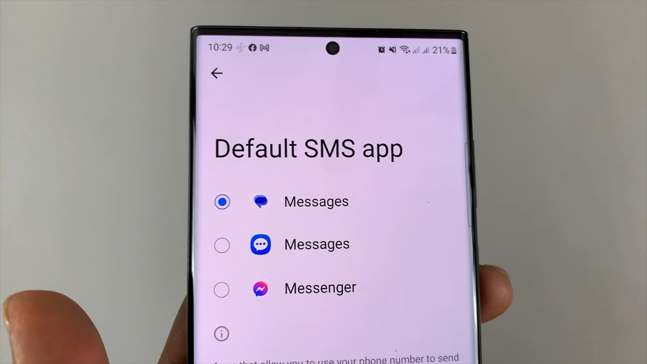 Easily Set Google Messages as Your Default Messaging App on Samsung Galaxy 📱