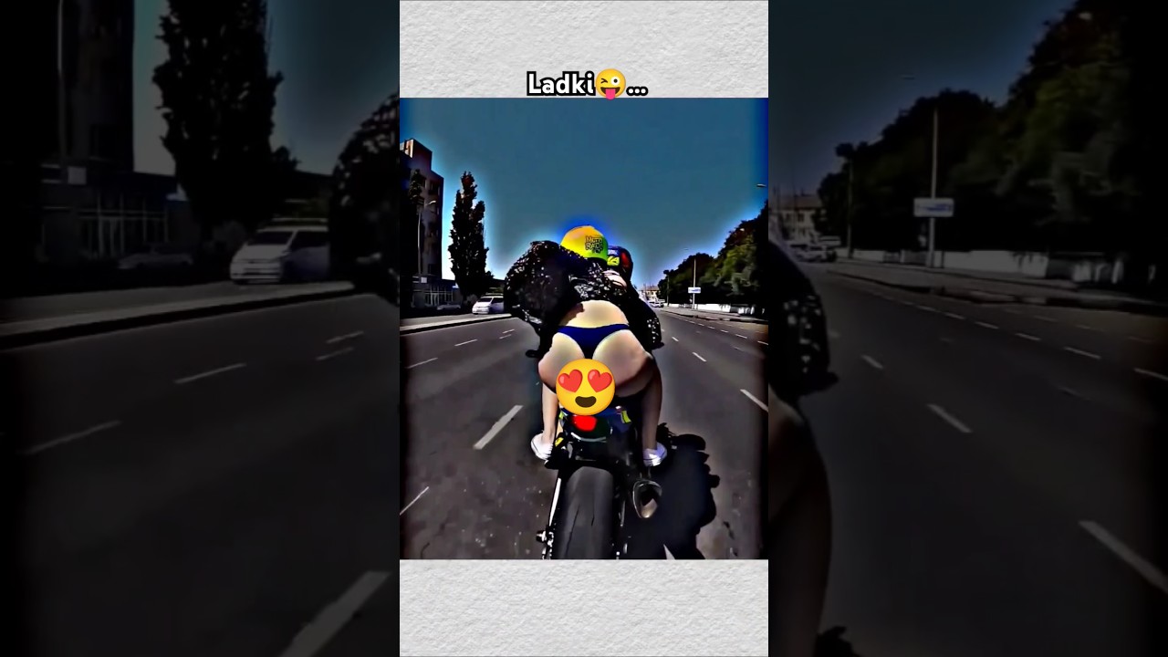 Girl Riding in Style!🔥 | Trendy Shorts & Stunning Moves