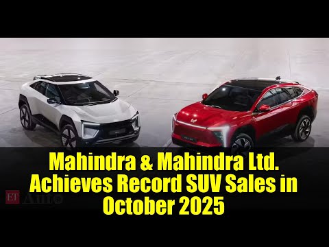 Mahindra & Mahindra Ltd. Achieves Record SUV Sales in October 2025