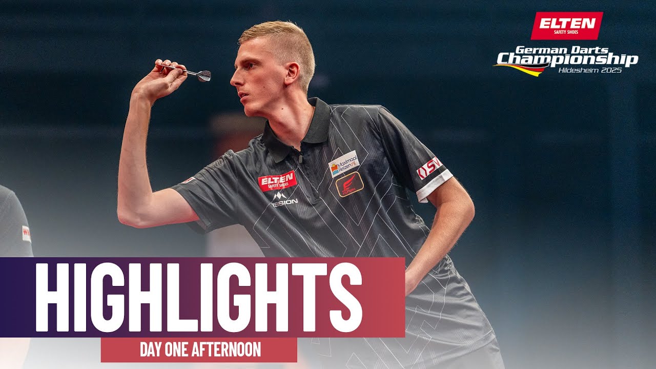 German Darts Championship Day 1 Afternoon Highlights 🎯