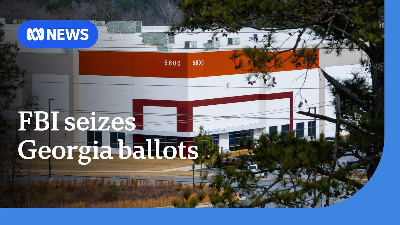 FBI seizes 2020 US presidential election ballots in Georgia | ABC NEWS