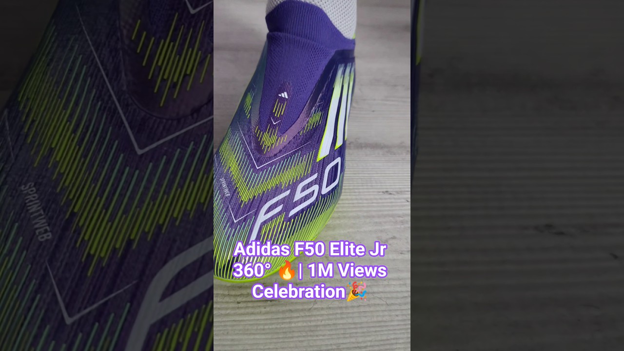 Celebrating 1M Views: Adidas F50 Elite Jr 360° Showcase