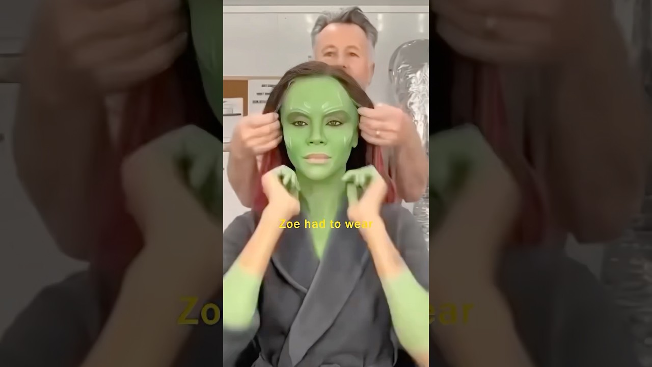 Zoe Saldana’s Remarkable Transformation into Gamora