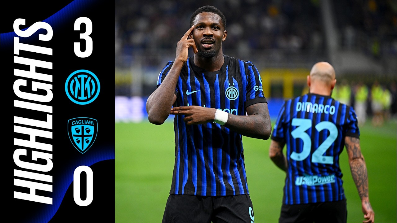 THURAM, BARELLA, ZIELIŃSKI’S GEM: INTER SOAR | INTER 3-0 CAGLIARI | SERIE A 25/26 HIGHLIGHTS