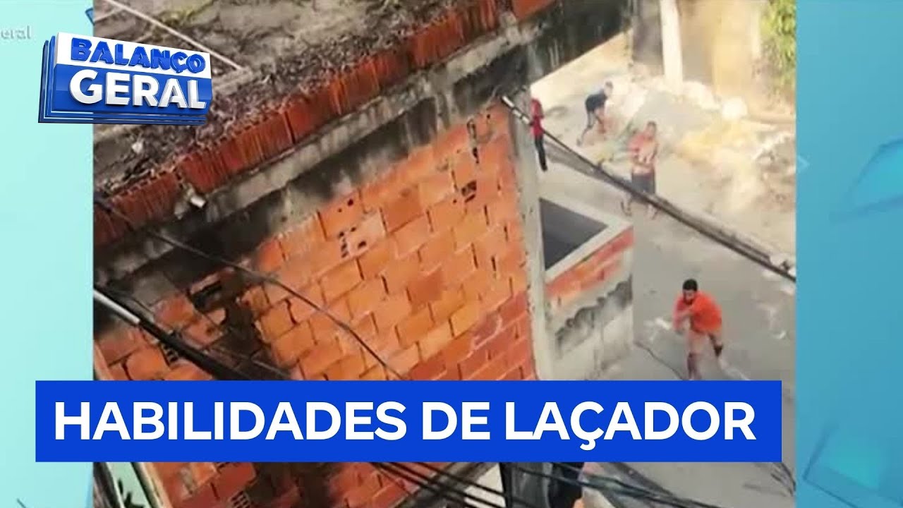 Morador usa laço para capturar ladrão em Cotia 🧵