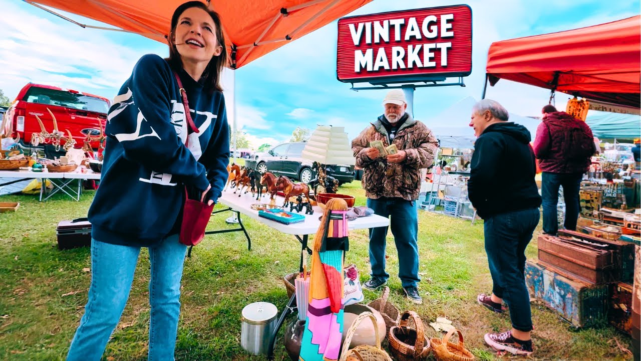 Discover Hidden Treasures at a Kentucky Flea Market 🛍️