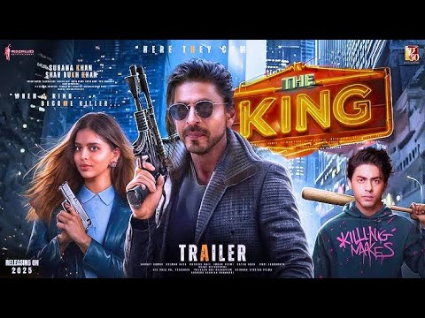 THE KING - Title Reveal | Shah Rukh Khan | Suhana Khan | Abhishek Bachchan | Aryan Khan | 2026