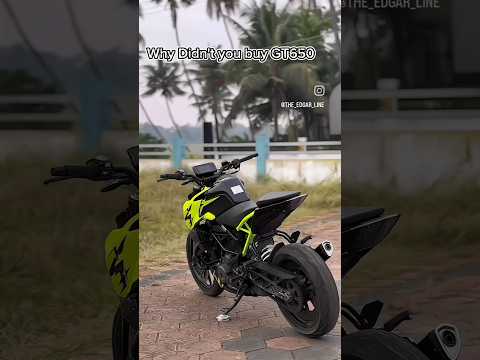 Duke 390 vs Gt650. Duke 390 modified