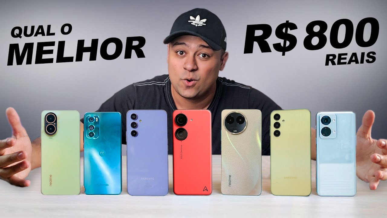 Top Celulares até R$800 em 2026 📱
