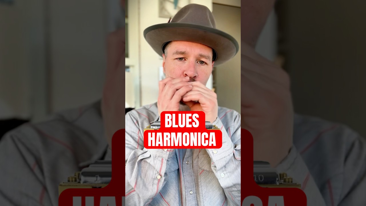 Beginner Harmonica Blues Riff Tutorial π΅
