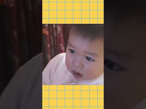 TV 속 자신 본 아기, 결국 울음 😢