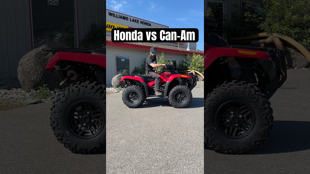Honda Fourtrax Rubicon 700 vs Can-Am Outlander 700 Sound Comparison / Which One Do YOU Prefer?