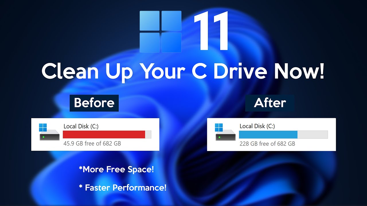 Clean C Drive in Windows 11 for Better Speed 🚀