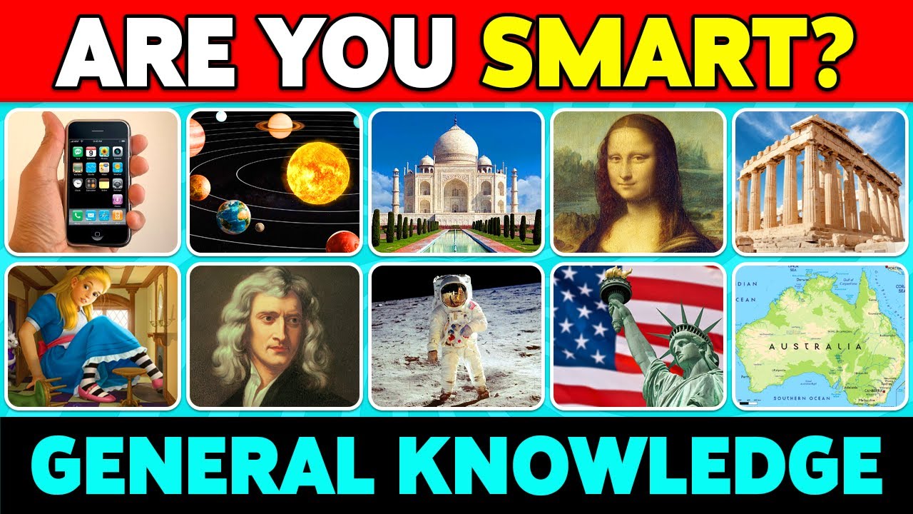 Test Your IQ with 100 General Knowledge Questions 🧠