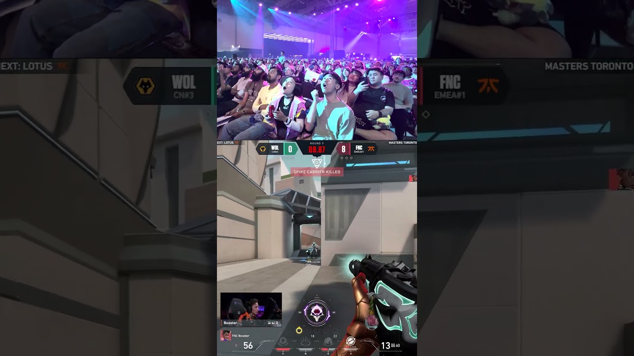 Crowd Cheers for 500 IQ Omen TP at VALORANT Masters Toronto