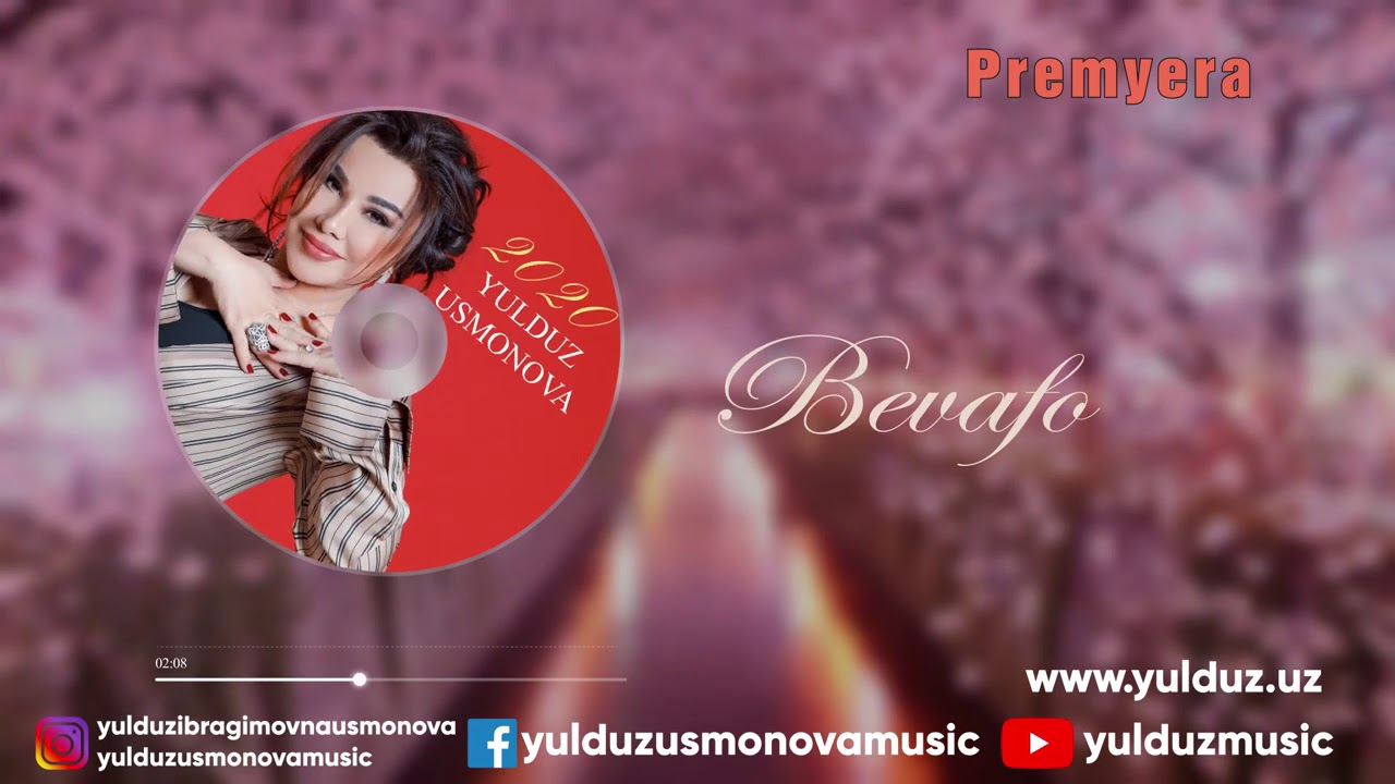 Yulduz Usmonova's Hit Song 'Bevafo' – Listen to the Official Audio 🎶