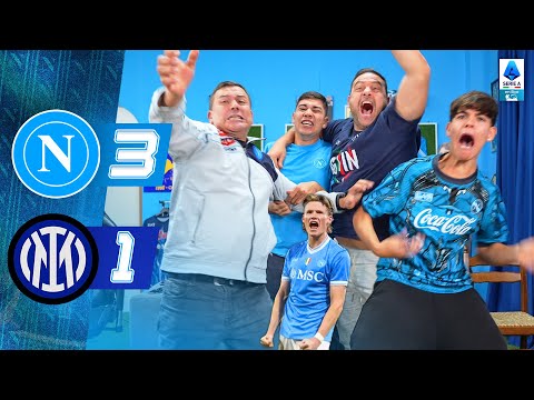 ZITTI TUTTI!!! NAPOLI-INTER 3-1 | LIVE REACTION NAPOLETANI