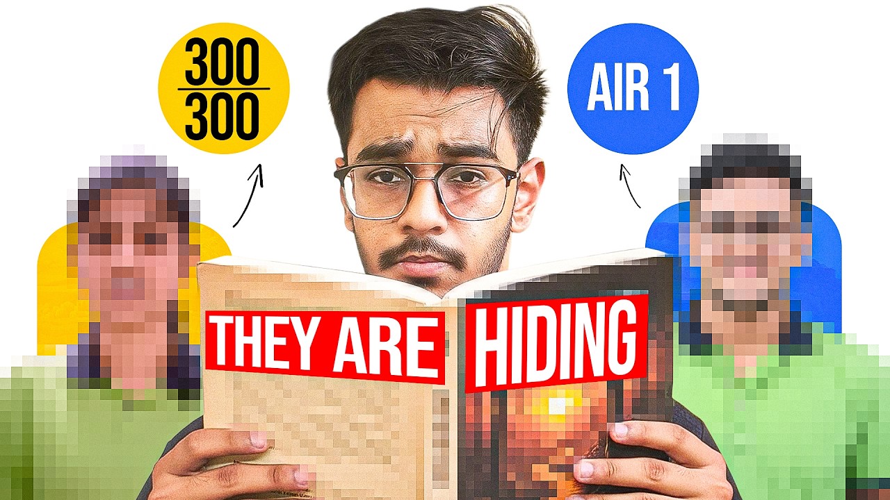 Topper Strategies Hidden from JEE Aspirants ✨