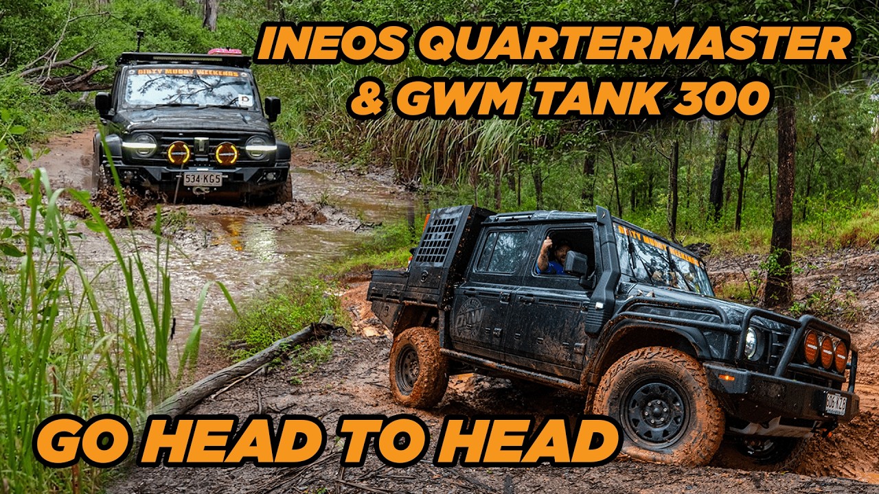 Muddy Mayhem: INEOS Grenadier & Tank 300 Off-Road Adventure 🚙