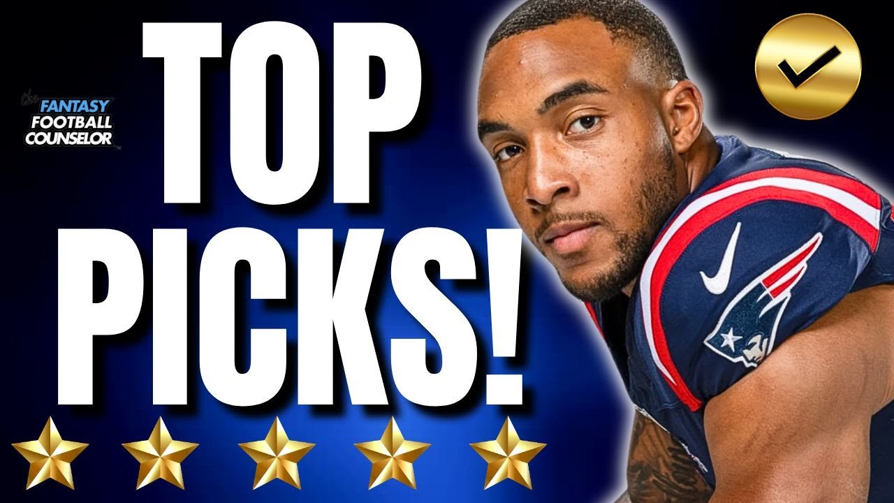 2025 Fantasy Football Draft Picks Rounds 1–3 🏈