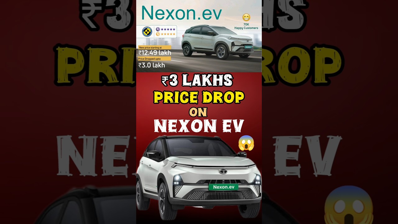 HUGE ₹3 lakhs Discount 🎉 on Nexon Ev #shorts