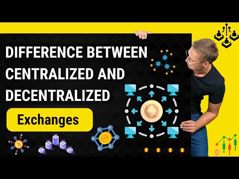 Difference Between Centralized and Decentralized Exchanges