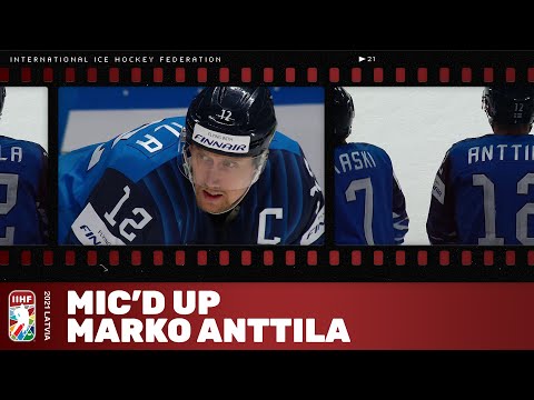 Mic'd Up with Marko Anttila (Finland) | #IIHFWorlds 2021