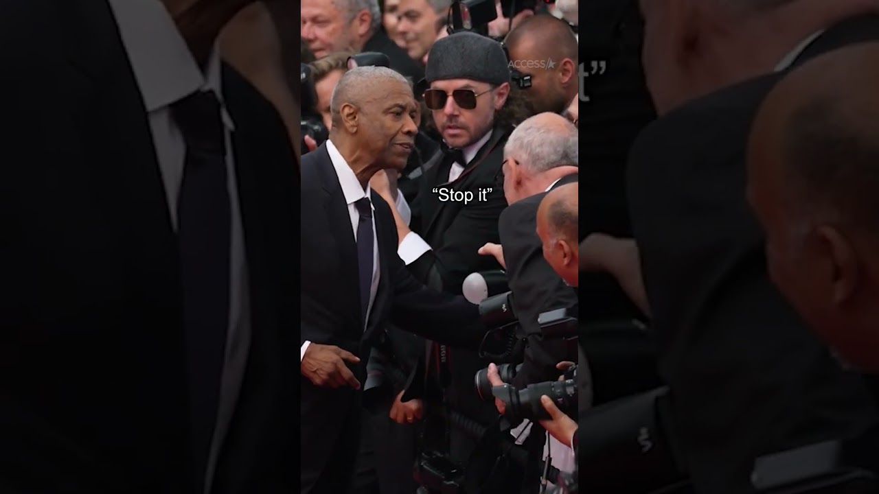 Denzel Washington Causes Buzz at Cannes Film Festival 🎬