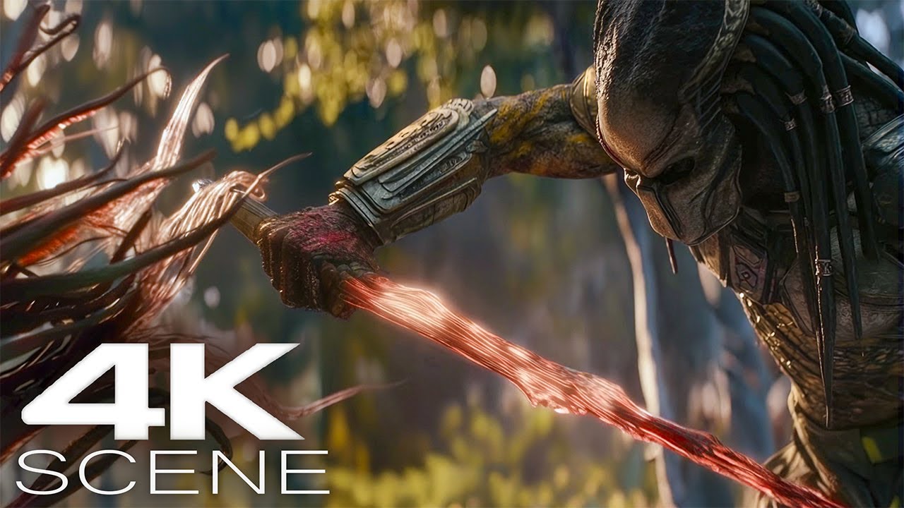 Intense Fight Scene from Predator: Badlands (2025) 🎬 | Action-Packed Movie Clip & Trailer in 4K