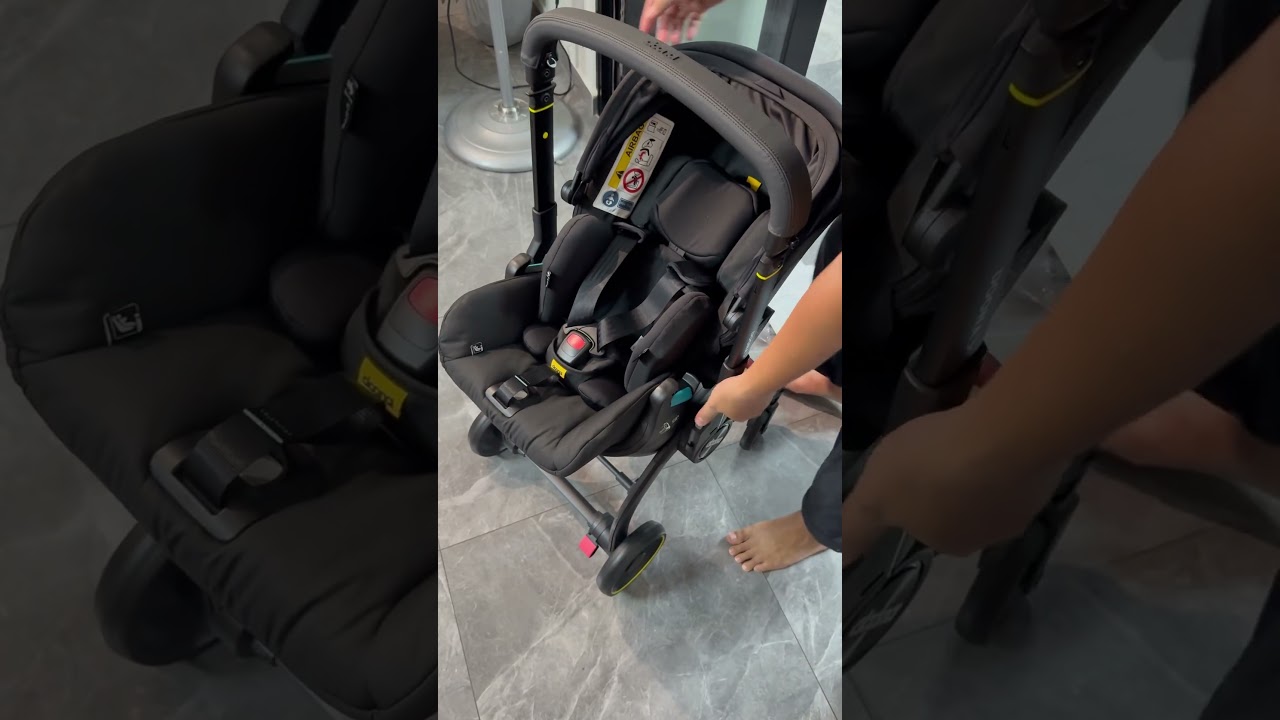 Doona X Infant Car Seat Stroller Nitro Black Max 13kg