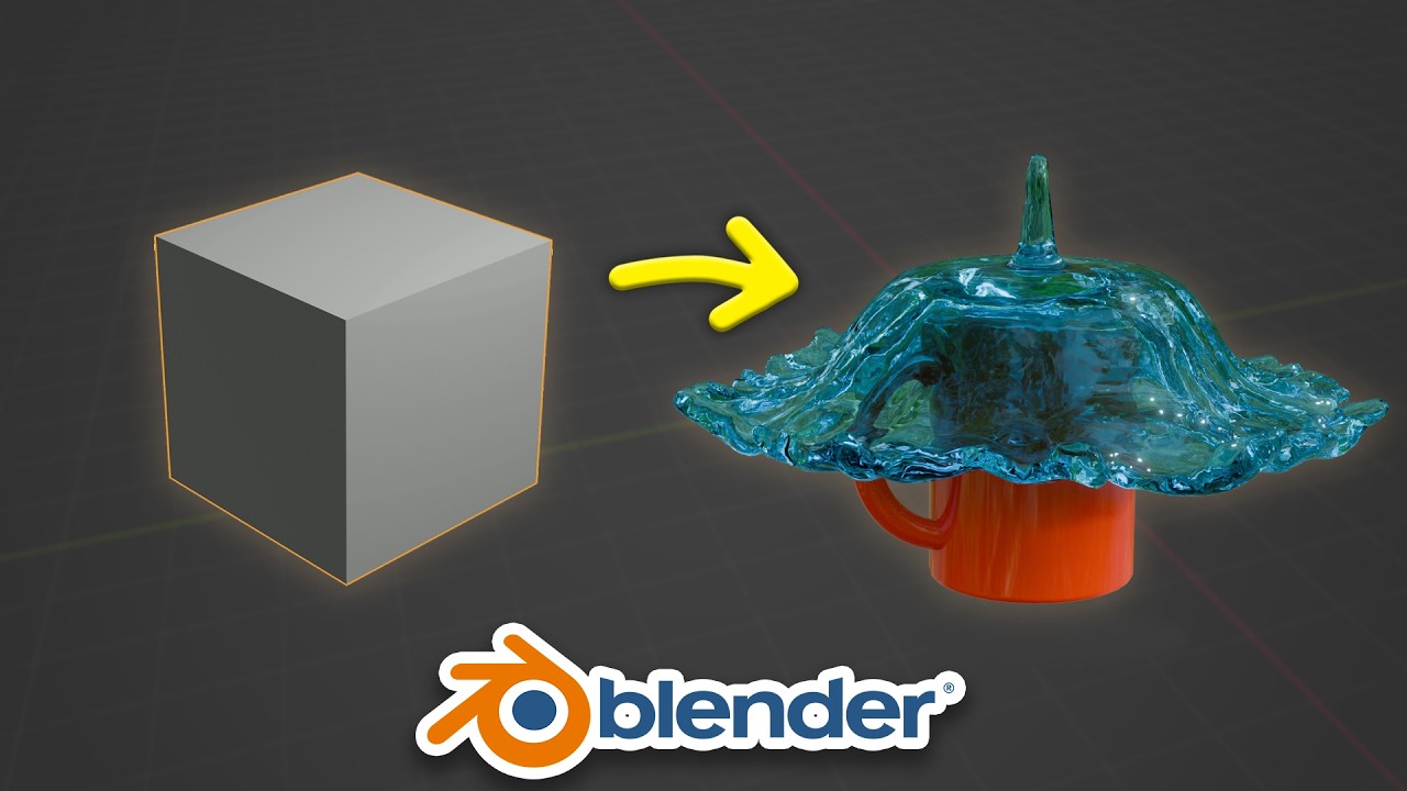 Master Fluid Simulations in Blender in Just 2 Minutes