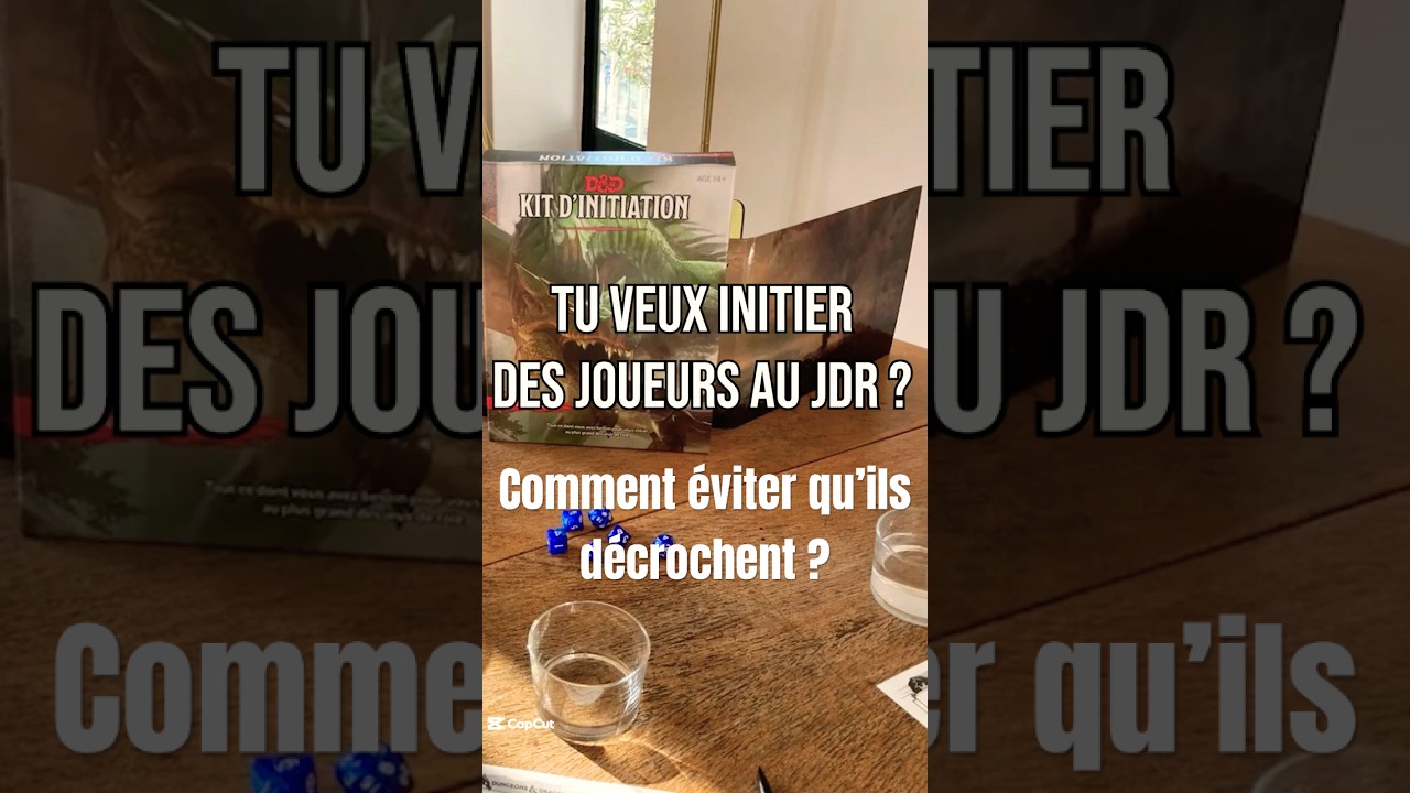 MJ débutant : Comment engager tes joueurs novices 🎲