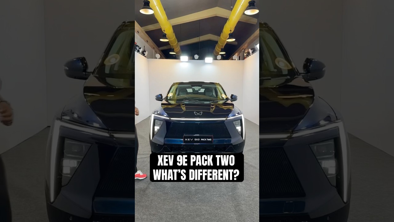 XEV 9e Pack Two, what are the differences over the flagship variant? #PowerDrift #MahindraXEV9e