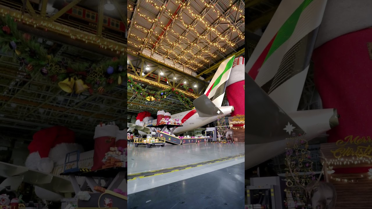 Santa's Little Engineers Bring Christmas Magic to Emirates ✈️