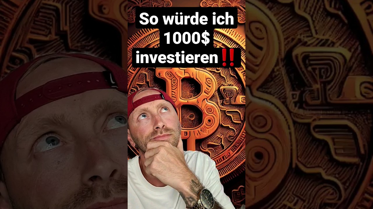 So starte ich mit 1000$ in Bitcoin & Krypto für maximale Gewinne 🚀