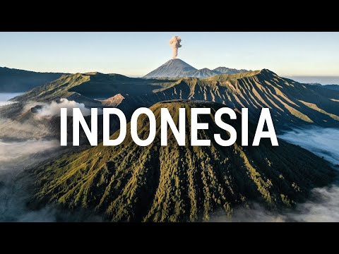 Indonesia 4K Drone Tour: Islands, Volcanoes & Waterfalls 🌏