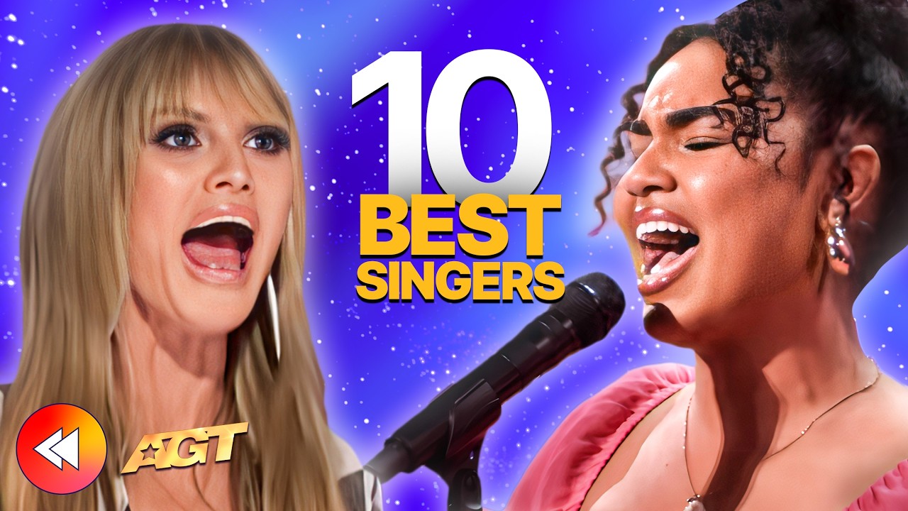 10 Top 10 Unforgettable Singers on America's Got Talent 2024 🎤