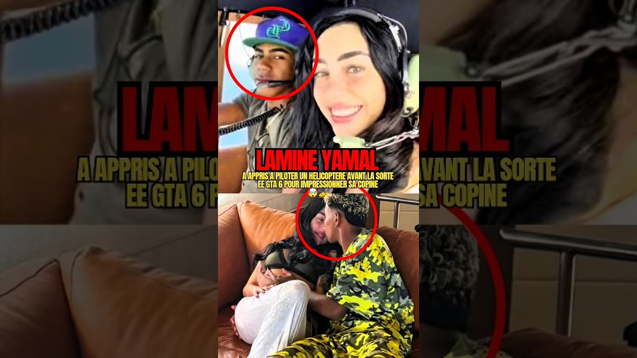 Lamine Yamal maîtrise déjà le pilotage d'hélicoptère avant GTA 6 🚁