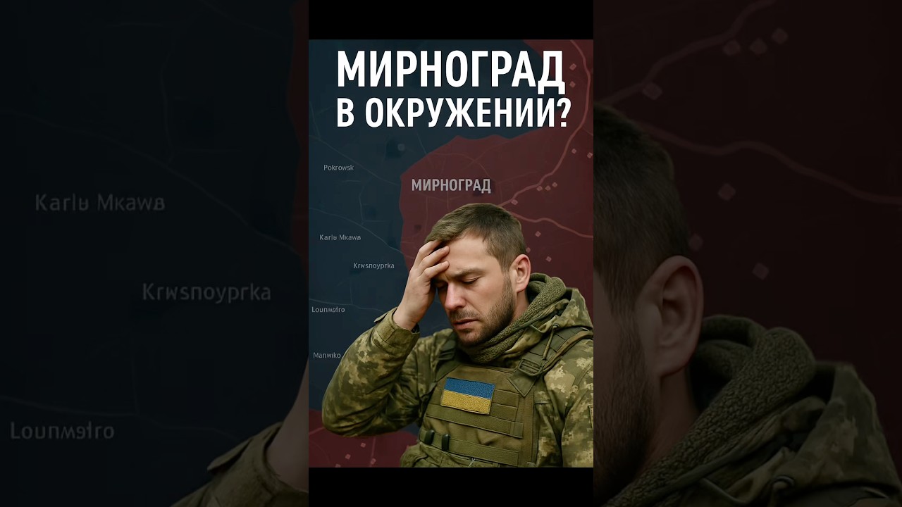 Мирноград под угрозой окружения: ситуация критическая