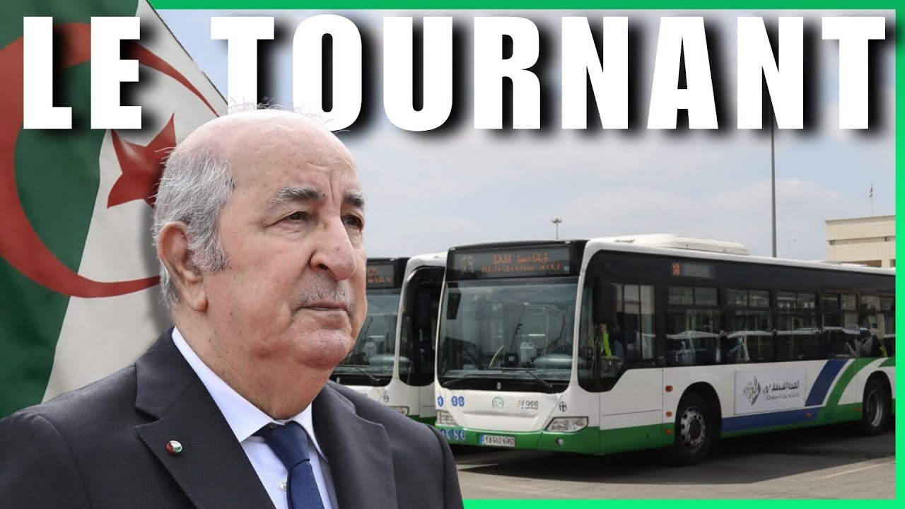 Algérie importe 10 000 bus pour moderniser le transport 🚍