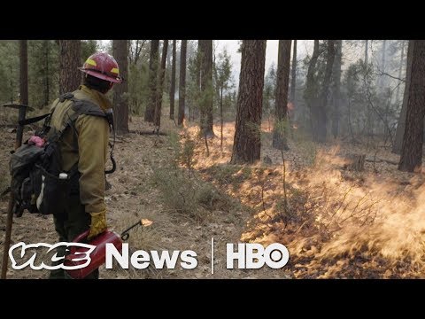 Fighting Wildfires With Fire & Male Midwives: VICE News Tonight Full Episode (HBO)