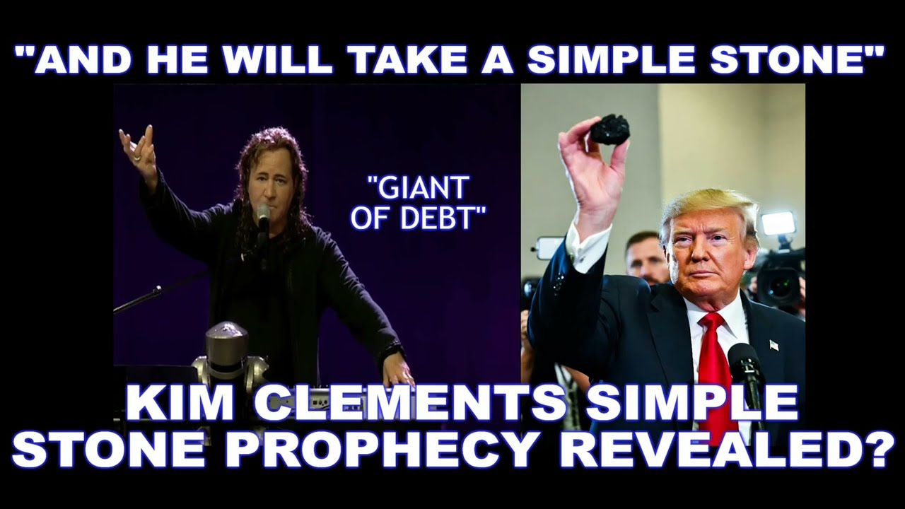 Kim Clement Prophecy Simple Stone Revealed? "He will hold it up and they will laugh at him."