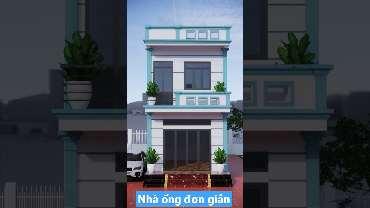 Nhà ống 2 tầng đơn giản 🏡