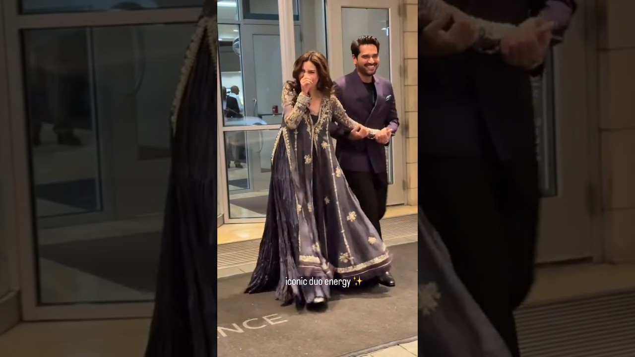 Mahira Khan & Humayun Saeed Promote New Film 🎬