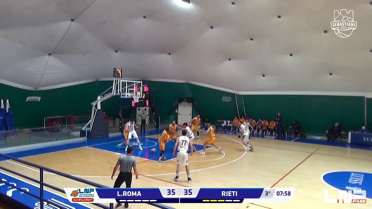 LUISS Roma vs Real Sebastiani Rieti Highlights | Serie B 2020/21 🏀